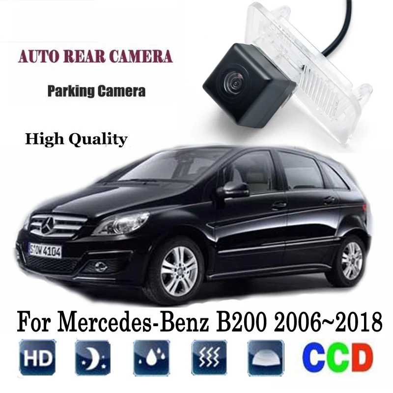Камера заднего вида для Mercedes Benz B200 2006 ~ 2018 2013 2016 резервная камера/CCD ночное