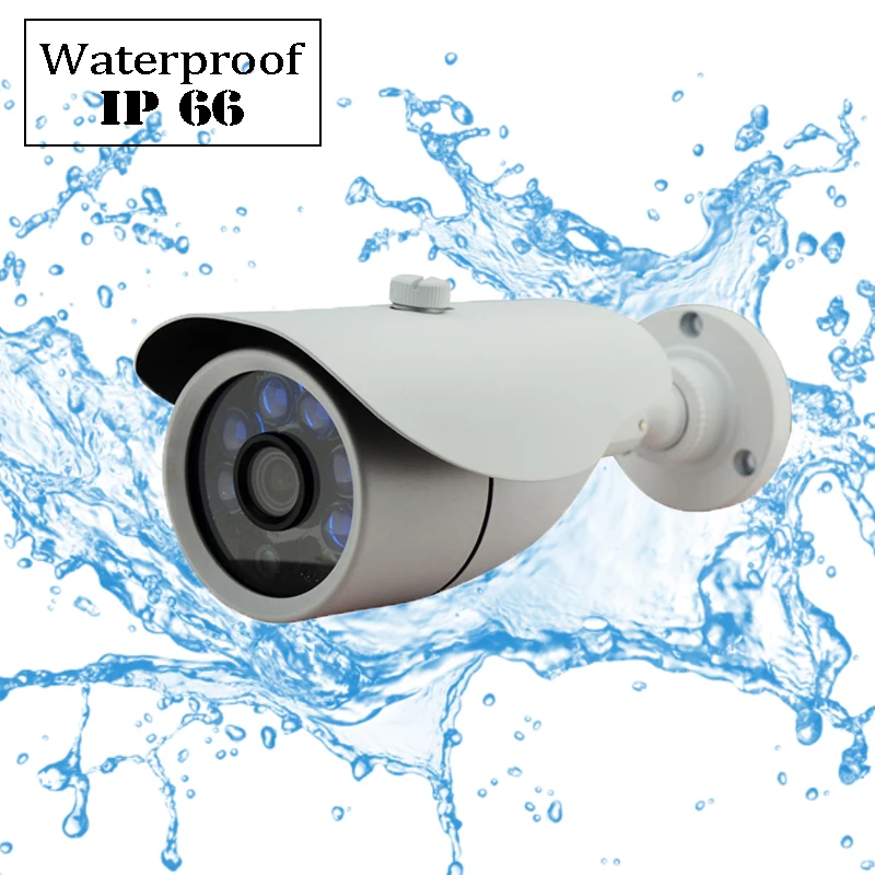 BFMore H.264 720 P POE 4CH NVR комплект видеонаблюдения Системы IP Камера P2P ИК IP66 Открытый