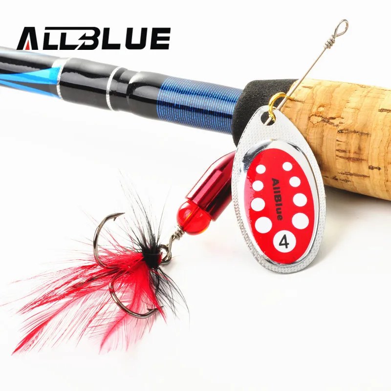 Allblue высокое качество дальнего заброса металлические блесна рыбалка приманки 4