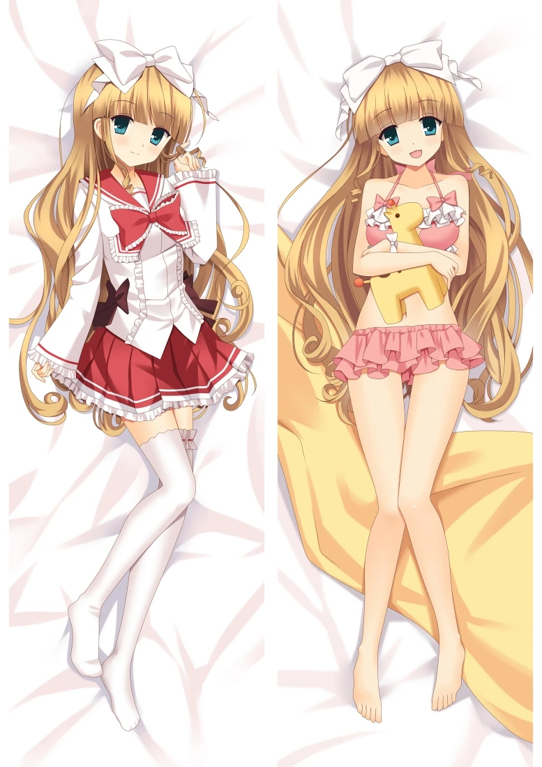 Короткая футболка с героями из японского аниме hidan no Ария Подушка Чехол dakimakura