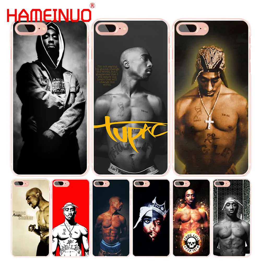 HAMEINUO 2pac Tupac и Biggie чехол для сотового телефона iphone 4 4s 5 5s SE 5c 6 6s 7 8 X plus|case for iphone|case 4case