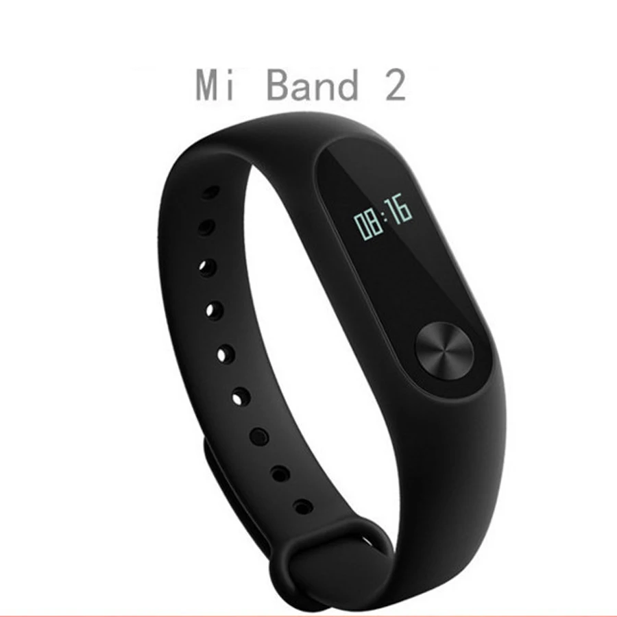 Умный оригинальный Xiaomi mi Band 2 умный Браслет монитор сердечного ритма Xiao band |
