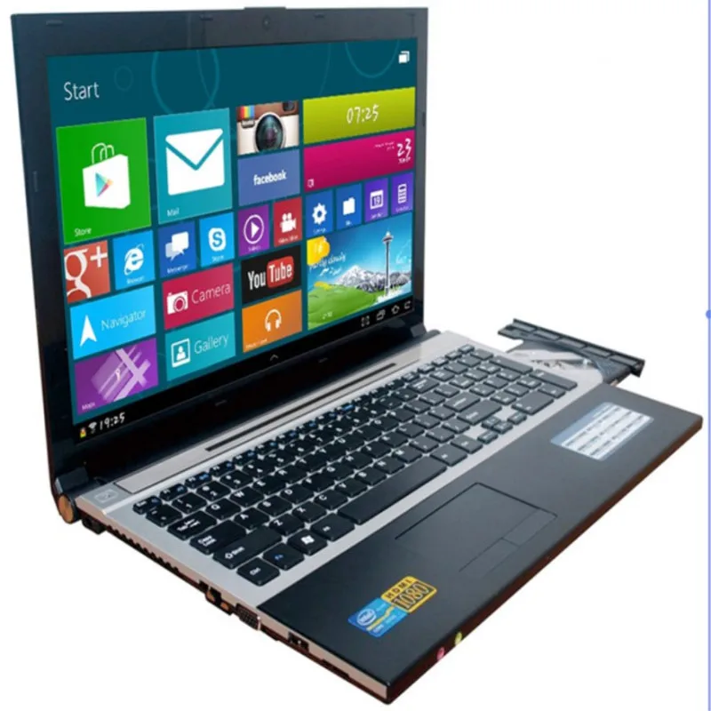 Игровой ноутбук 8 ГБ ОЗУ 120 SSD 1000 Гб HDD 15 6 дюйма 1920*1080P Intel Core i7-5500U игровой Win 7/10 с DVD-RW