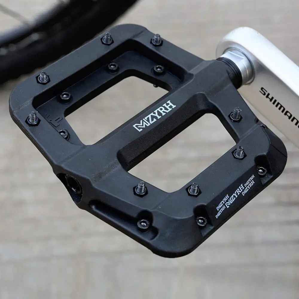 Противоскользящая нейлоновая педаль для велосипеда прочная универсальная