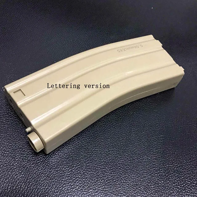 1pcs Уличная спортивная тактика DIY хобби CS конкурентное оборудование M4 гравировка журнал MK18 jinming шрам MKM2 j9 jm10 гелевый мяч пистолет ID15 - Цвет: 1pcs