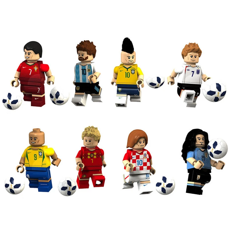 Совместимая Legoing футбольное поле чемпионат мира football Hegemony стадион Модель