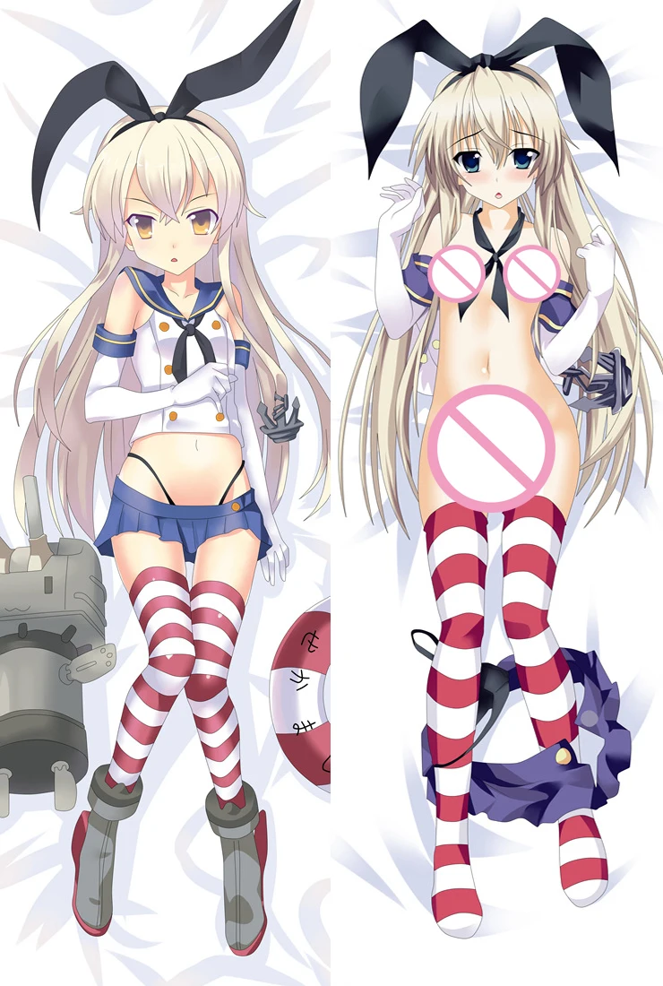 Наволочка для подушки с изображением девушки из аниме Dakimakura Kantai|body pillowcase|anime