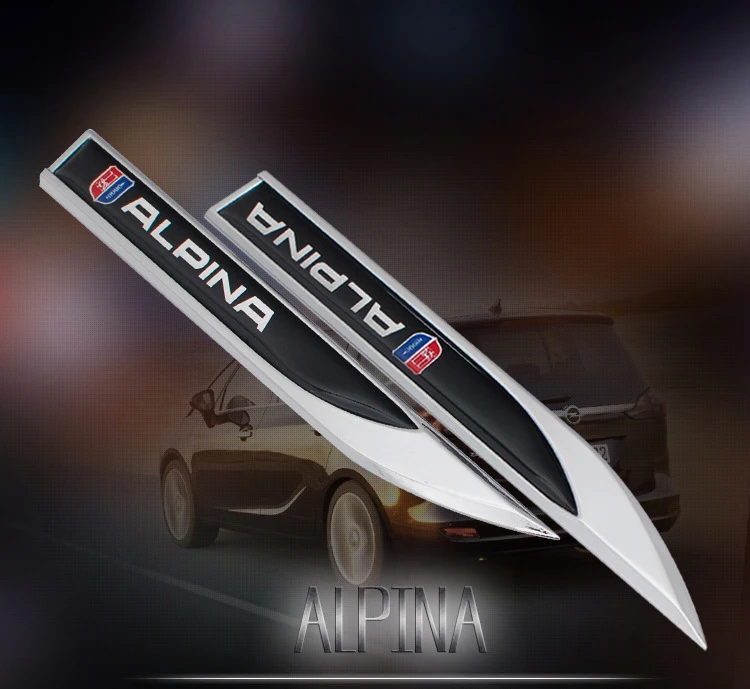 JDM автомобильные Металлические Боковые лезвия защитный чехол для крыла 3D