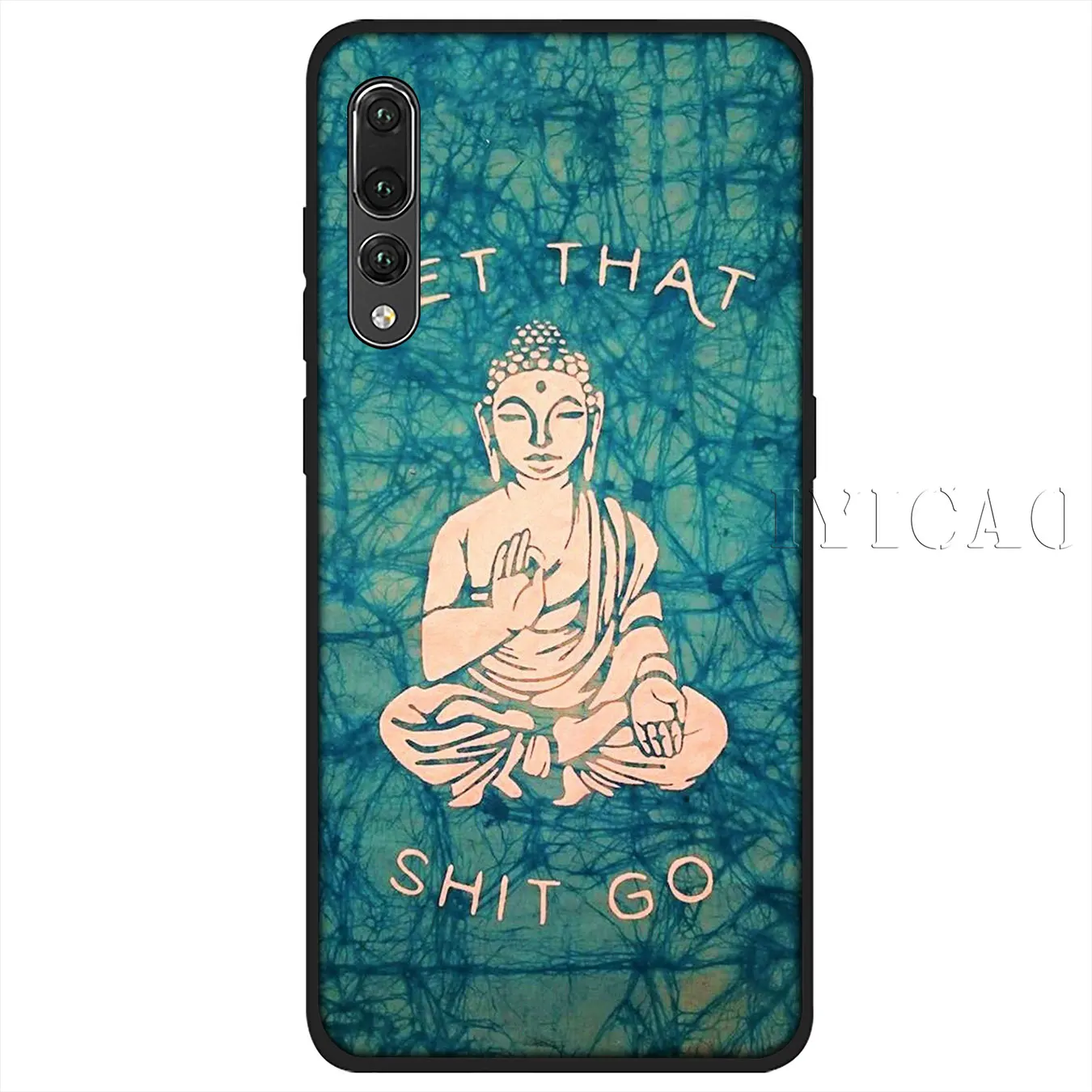 IYICAO Chakra Yoga Fashion Print Soft Silicone Case for Huawei P30 P20 Pro P10 P9 P8 Lite Mini 2017 2016 P smart Z 2019 Cover |