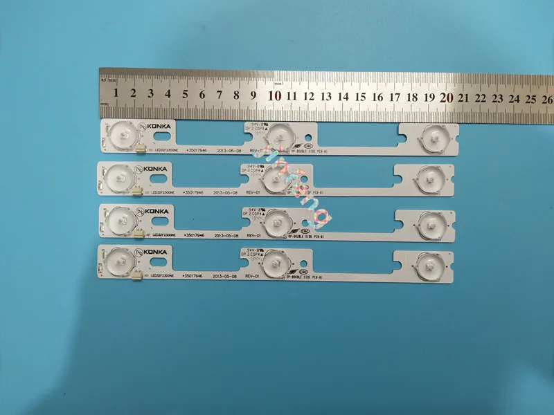 LOT Новые и оригинальные для Konka светодиодный 32F2300NE светильник бар 35017947 задняя