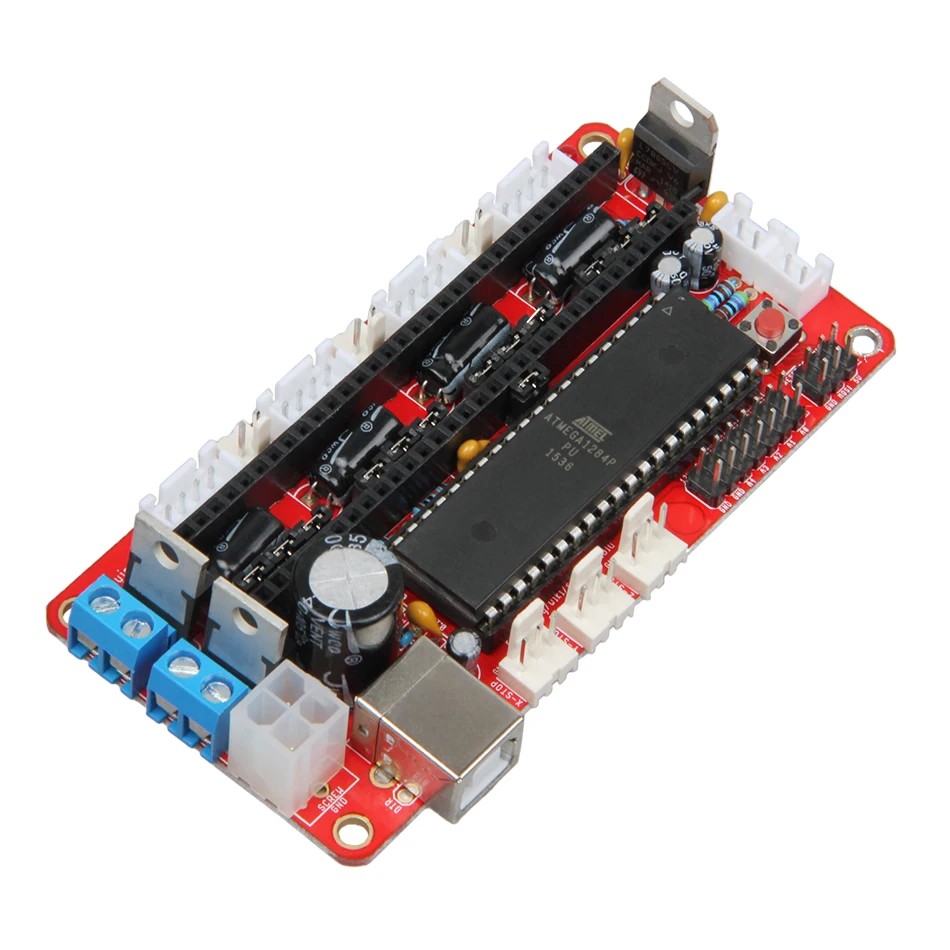 Новейшая 3D основная плата принтера sanguinolu Rev 1.3a для Reprap Prusa Mendel контроллера