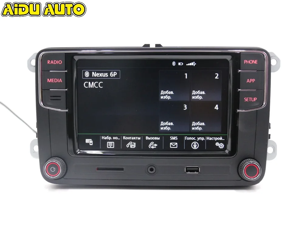 CarPlay Android Авто RCD330 RCD340 плюс Noname радио 187B C210 для VW Tiguan Golf 5 6 Jetta MK5 MK6 Passat CC поло 6RD035187B