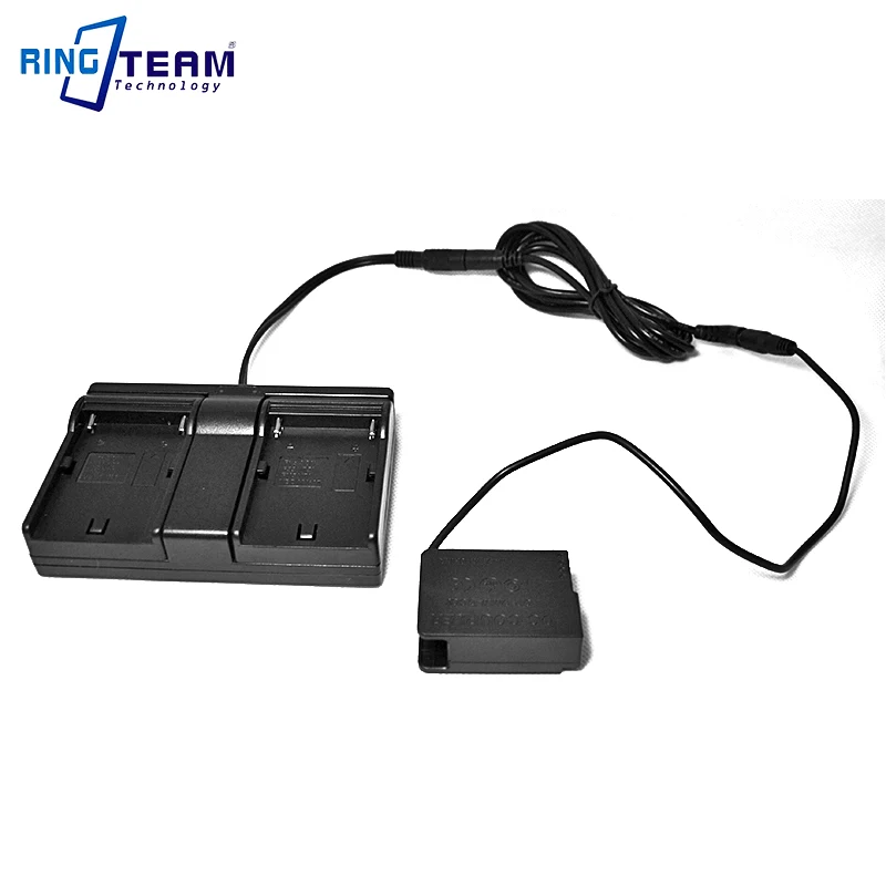 Двухканальное зарядное устройство NP-F адаптер питания + DMW-DCC8 для камеры Panasonic DMC