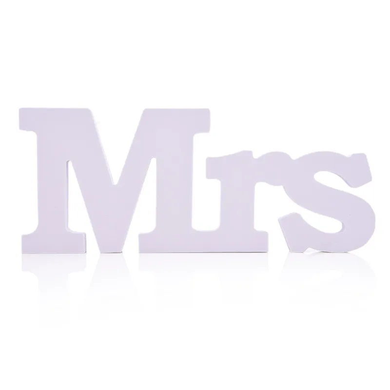 Милый декор стола Mr & Mrs бесплатная доставка|decoration accessories|wedding signsmr mr |