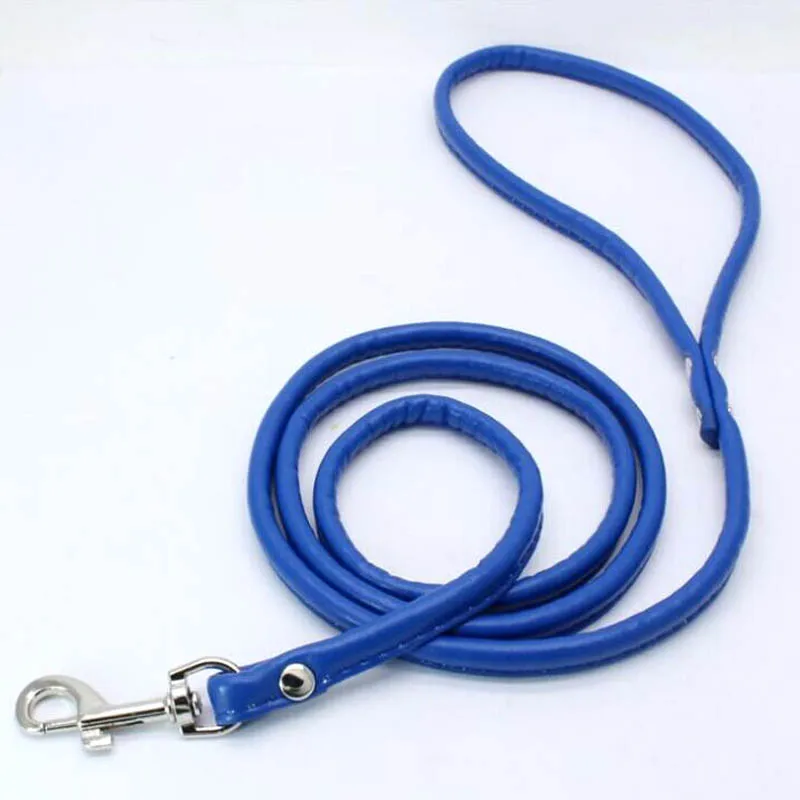 Поводок для кошек и щенков длинная гладкая искусственная кожа поводки собак