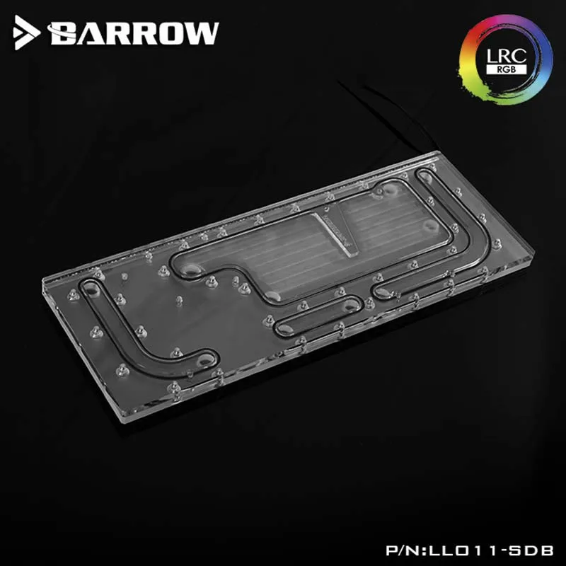 Барроу водные пути пластина для LianLi O11 LLO11-SDB чехол LRC2.0 охладитель воды строительный канал интегрированная плата