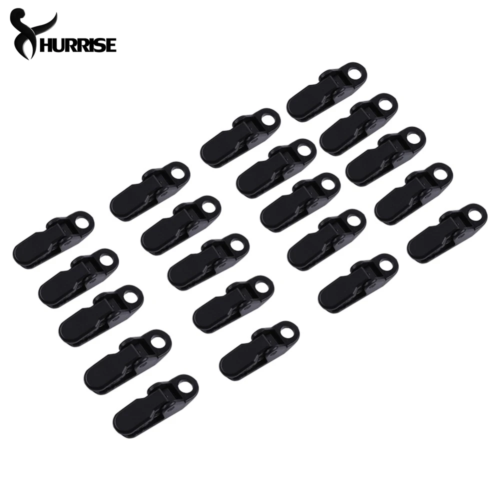 20 шт./упак. Пластик зажимы для палатки зажим палатка брезент открытый навес