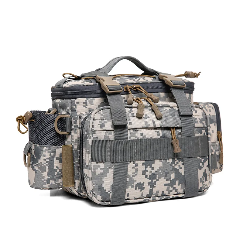 ACU Тактическая система Molle, сумка, водонепроницаемая, поясная, поясная, походная, для рыбалки, спорта, охоты, поясные сумки, для кемпинга, Sac De, спортивный пояс, XA515WA - Цвет: ACU