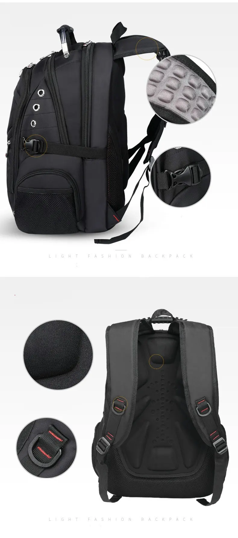 Рюкзак для ноутбука AUGUR для мужчин и женщин Bolsa Mochila для 14-17 дюймов ноутбук рюкзак школьная сумка рюкзак для подростков