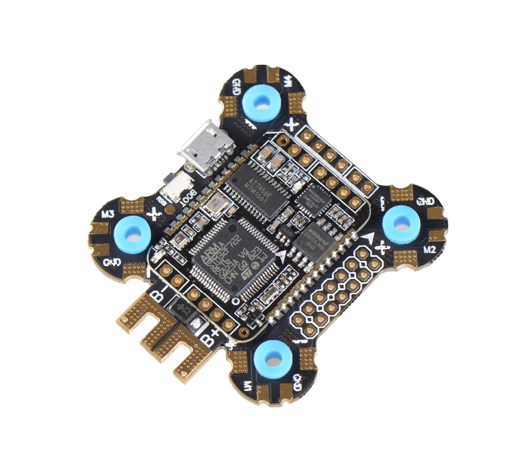 Контроллер полета JHE F722 F7 STM32F722 Встроенный OSD BMP280 барометр BEC 5 В для