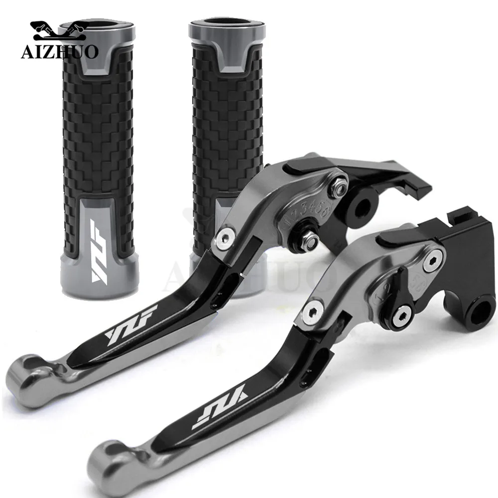 F Мотоцикла тормозной рычаг сцепления Adjusable+ ручками руль для YAMAHA YZF R1 R3 R6 R25 R125 R15 YZFR1 YZFR3 17 - Цвет: F