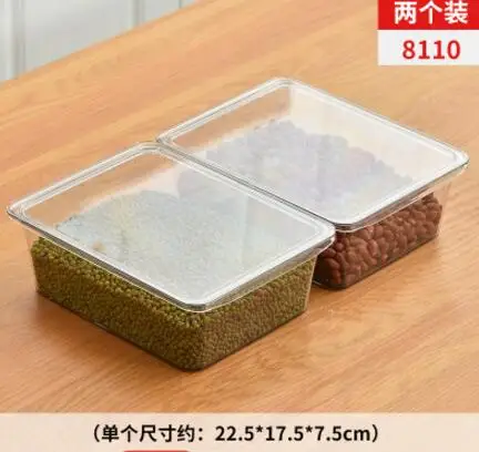 8110 2 шт./компл. консервной банки для хранения коробка Кухня Холодильник Пить Держатель Бутылки охлаждения Организатор для пива, колы пить Средний ящик для хранения - Цвет: 8110