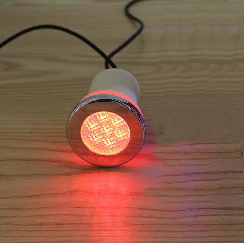 Светодиодный светильник для джакузи 1,2 Вт светильник для бассейна RGB Spa 12 В AC подводный светильник ing IP 68 водонепроницаемый