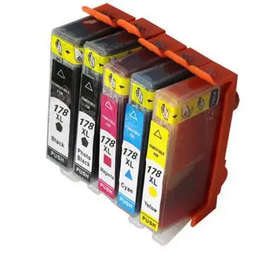 178 совместимый чернильный картридж для hp XL Photosmart B109 B110 B210 C309 C310 C410 D5468 D5463 D5460