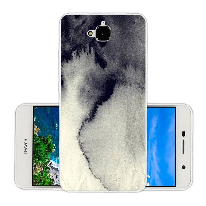 for Huawei Y6 Pro / Honor Play 5X Enjoy 5 Holly 2 Plus Clear Silicone Phone Cases For 4C pro Landscape Coque |