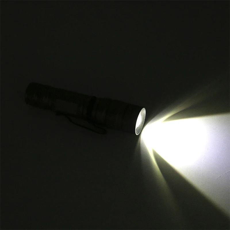 LED Flashlight High-Quality Powerful Mini Torch Waterproof Design Pen Hanging With Clip | Лампы и освещение