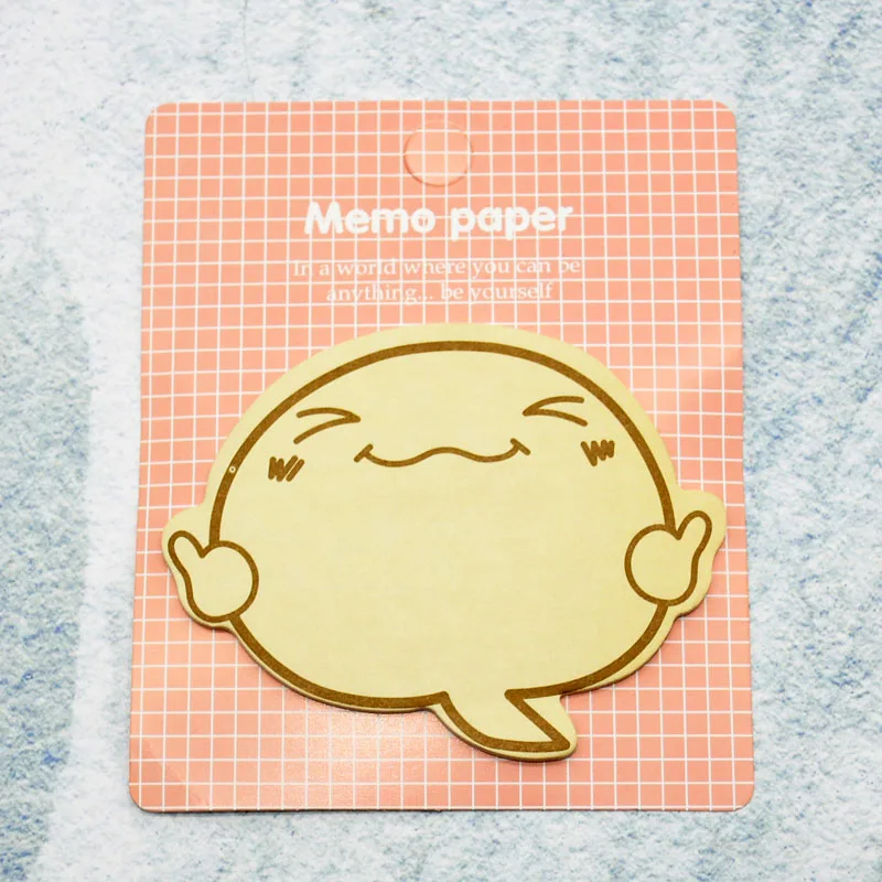 style5 4 шт. kawaii cute plan post-it notes вдохновляющие Мультяшные выражения самоклеящиеся заметки блокнот лист - Цвет: style5