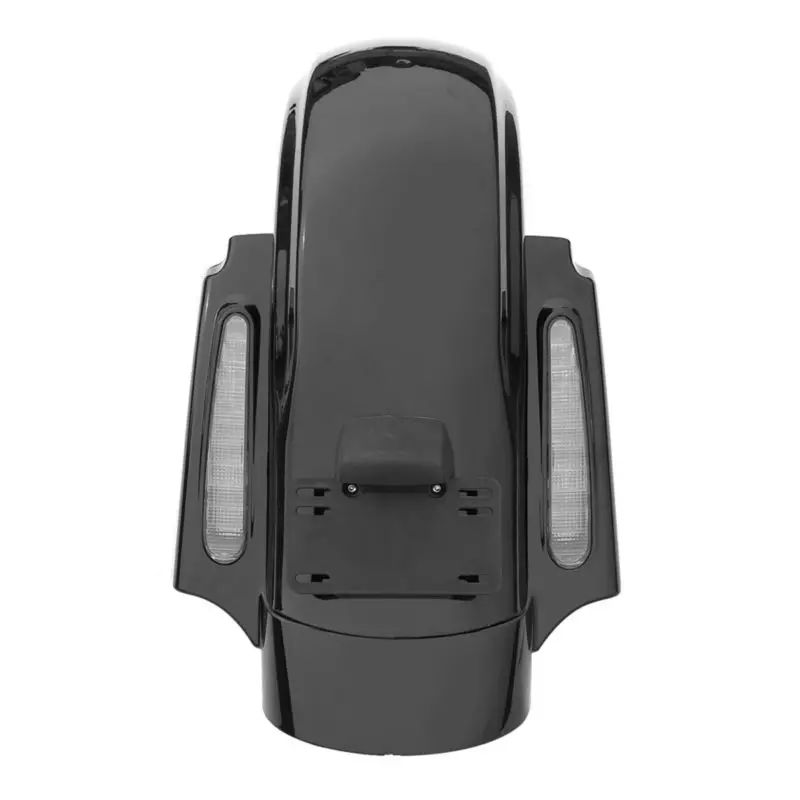 Мотоциклетные черные сумки из АБС пластика заднее крыло для Harley CVO Electra Street Glide King