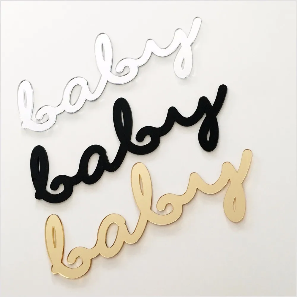 Детская Наклейка на стену для детской комнаты Настенная легко вырезанная