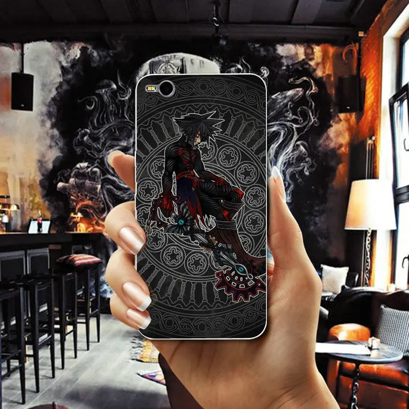 Мода Kingdom Hearts Бессердечный для htc один M7 M8 M9 M10 E9 плюс U11 A9 Desire 530 630 626 628 816 820 Мягкие