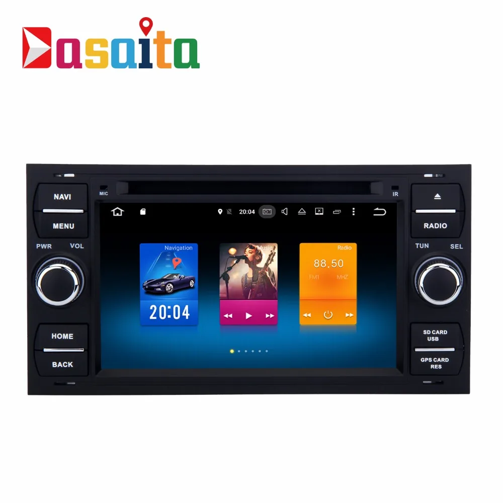 Android 6.0 2din автомобиля GPS игрока Нави Для фокусировки 2 Galaxy S MAX Fusion Fiesta Kuga старый Mondeo