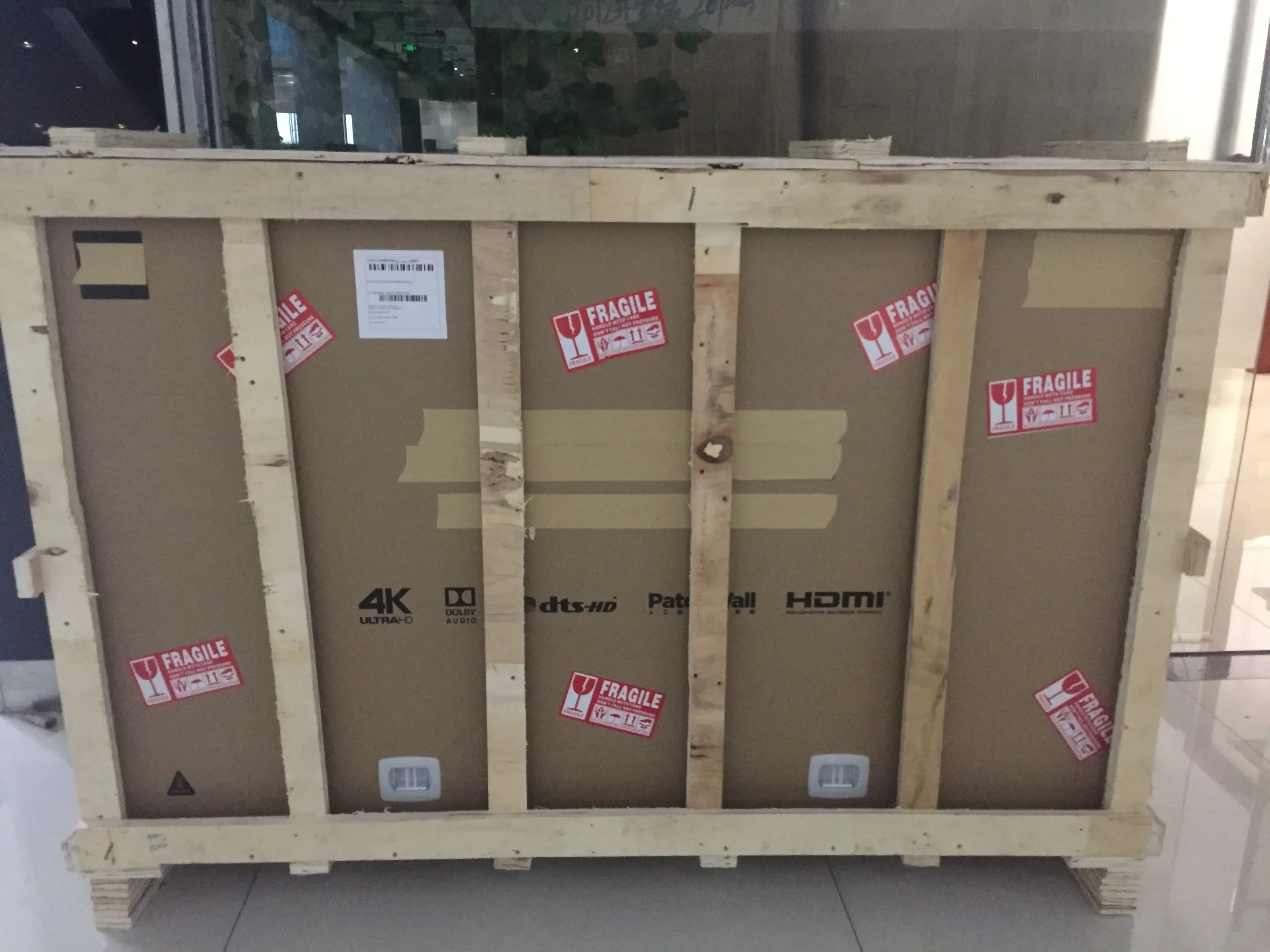 Xiaomi Smart tv 4 75 дюймов беспроводной Ультра-тонкий AI интеллект голосовое телевидение английский интерфейс 4K HDR 2 ГБ+ 32 Гб ram Dolby+ DTS