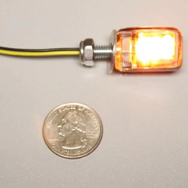 JX LCLYL 2 шт. 6LED Мотоцикл Мини указатель поворота светильник мигалка индикаторная