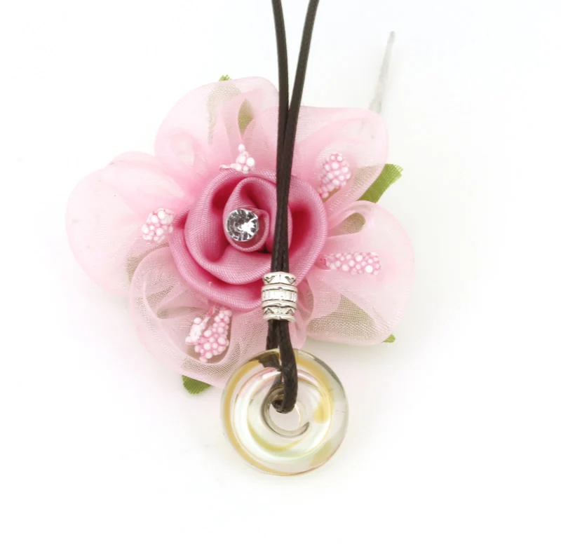 Круглая стеклянная Хрустальная подвеска ожерелья и кулоны с эфирным маслом