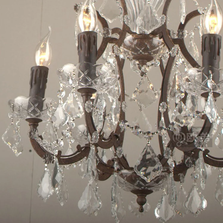 Фойе большая винтажная металлическая люстра для гостиной 15 arms проект