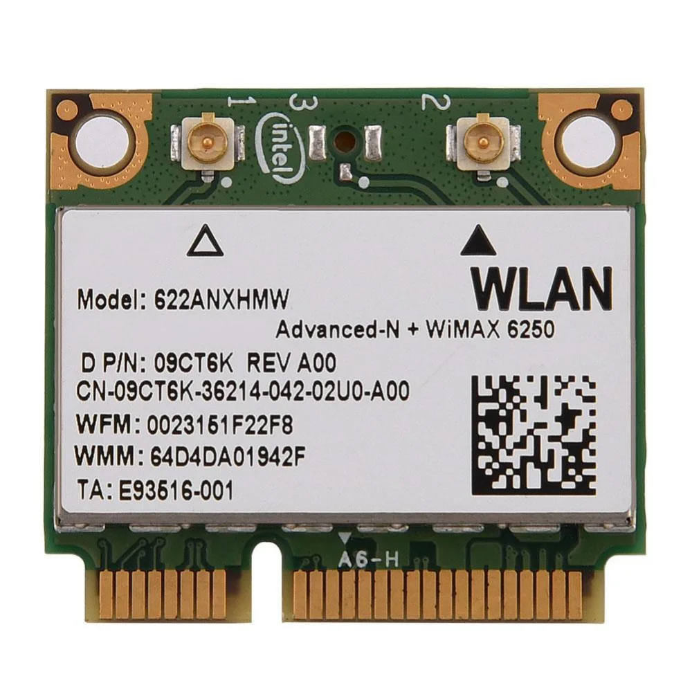 2,4G и 5G Двухдиапазонная сетевая карта Mini PCI-E wifi беспроводная карта для Intel 6250 WiMax для DELL Asus Toshiba сетевые карты