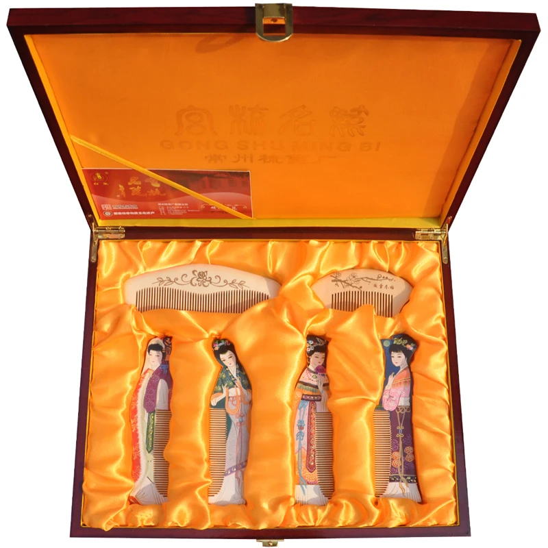 Расческа Чанчжоу региональные ремесла подарки иностранные дела подарок для