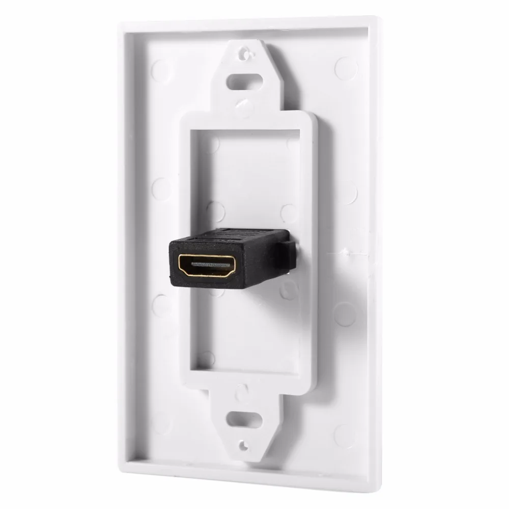 1080P HDMI 1 4 настенная панель крышка муфта удлинитель для домашнего кинотеатра DVD ТВ