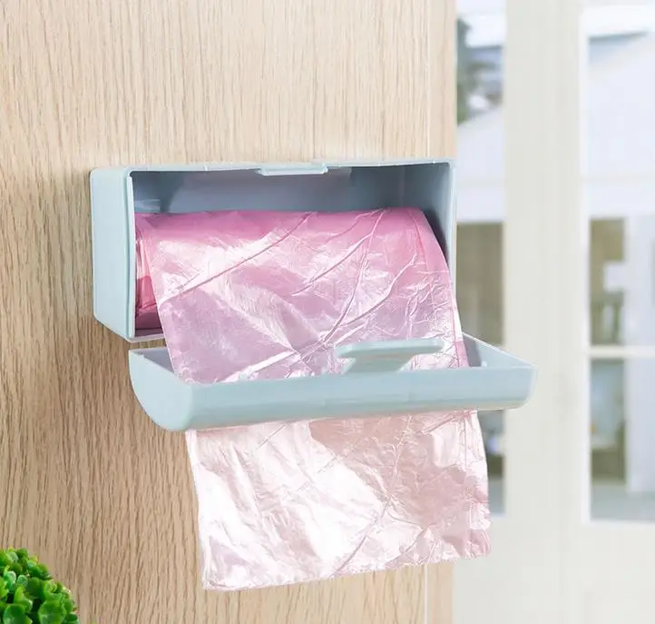 1 шт. бесшовный самоклеящийся настенный мешок для мусора ORGANBOO органайзер