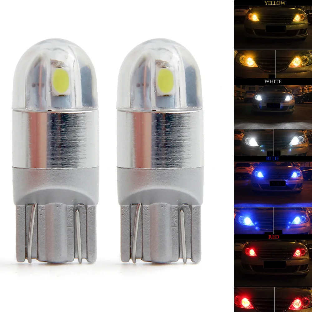 Автомобильный двигатель универсальный 2 шт. st10 Osram чип W5W 168 светодиода 6500K