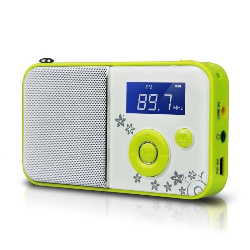 Мини-плеер PANDA DS-111 MP3/WMA TF-карта литиевый аккумулятор портативный с двойным