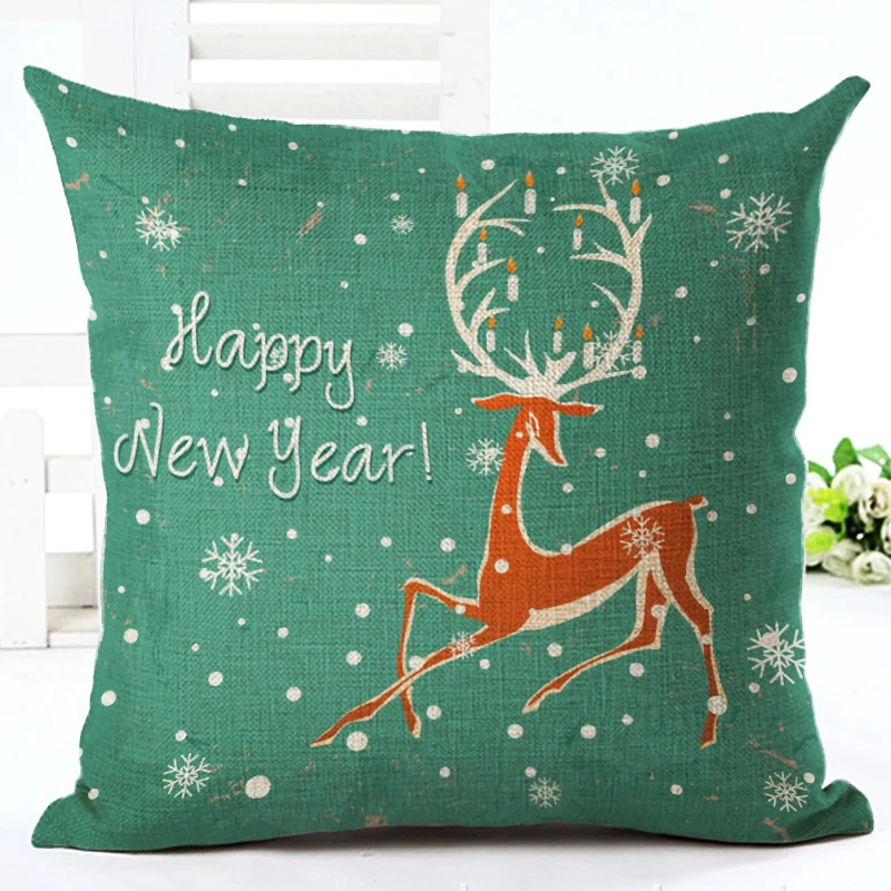 2017 Новое поступление наволочка с изображением оленя Декоративные Диван Бросок
