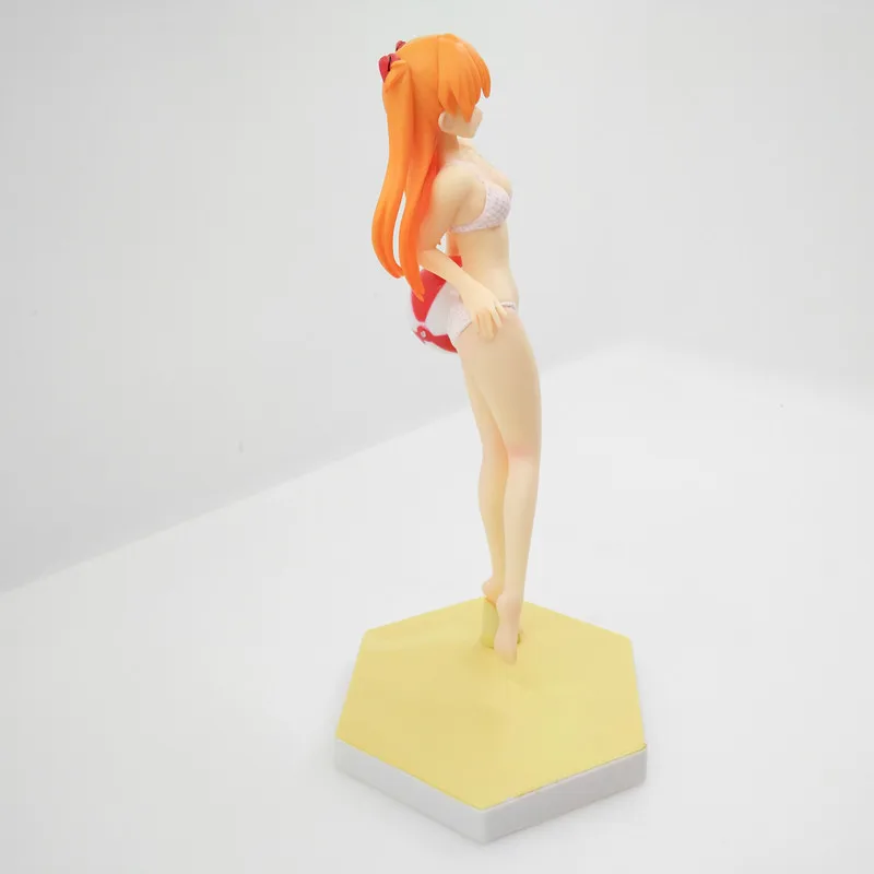 Аниме Neon Genesis Evangelion Soryu Asuka langray купальник Ver ПВХ фигурка Коллекционная модель