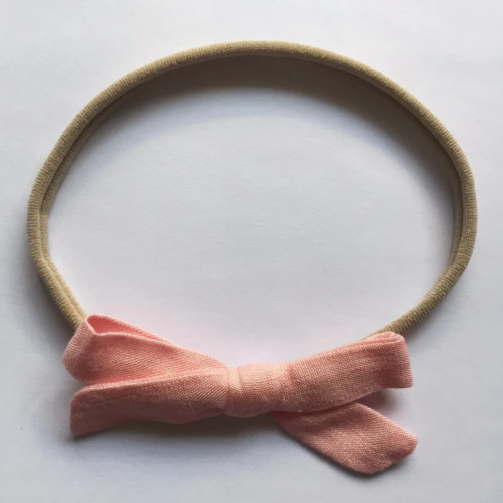 3pcs/pack Handmade Newborn kids Bow Nylon Headbands Soft Headwear Elastic Head band | Детская одежда и обувь