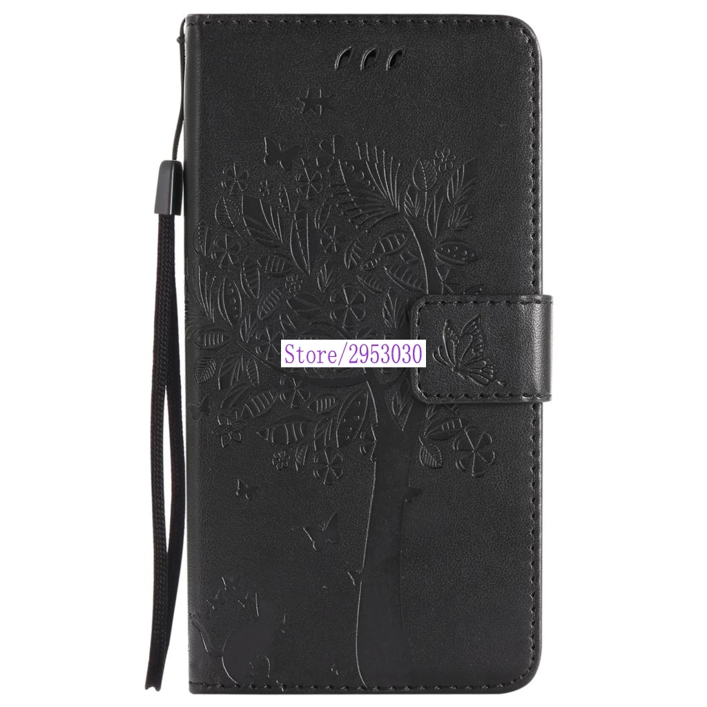 Black Для huawei Y5 ll Y 5 2 CUN-U29 CUN-L21 CUN-L01 Coque Флип кожаный бумажник телефон чехол для huawei y5ii Y 5 ii Куна U29 L21 L01 - Цвет: Black