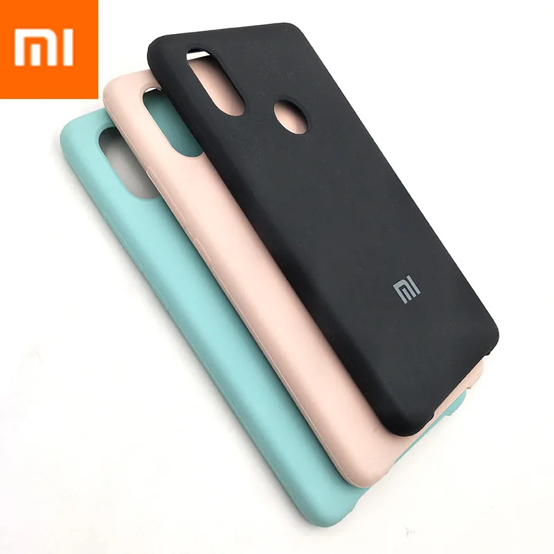 Оригинальный официальный Xiaomi mi 8SE жидкий силиконовый чехол шелковистый мягкий